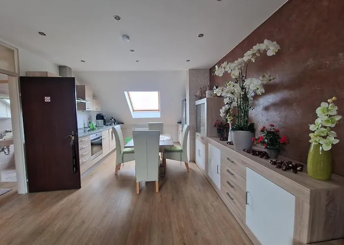 Cheerful Roof Flat In A Private German Style House