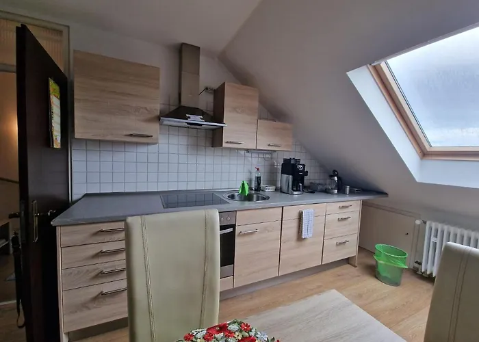 Cheerful Roof Flat In A Private German Style House Accommodatie bij particulieren *